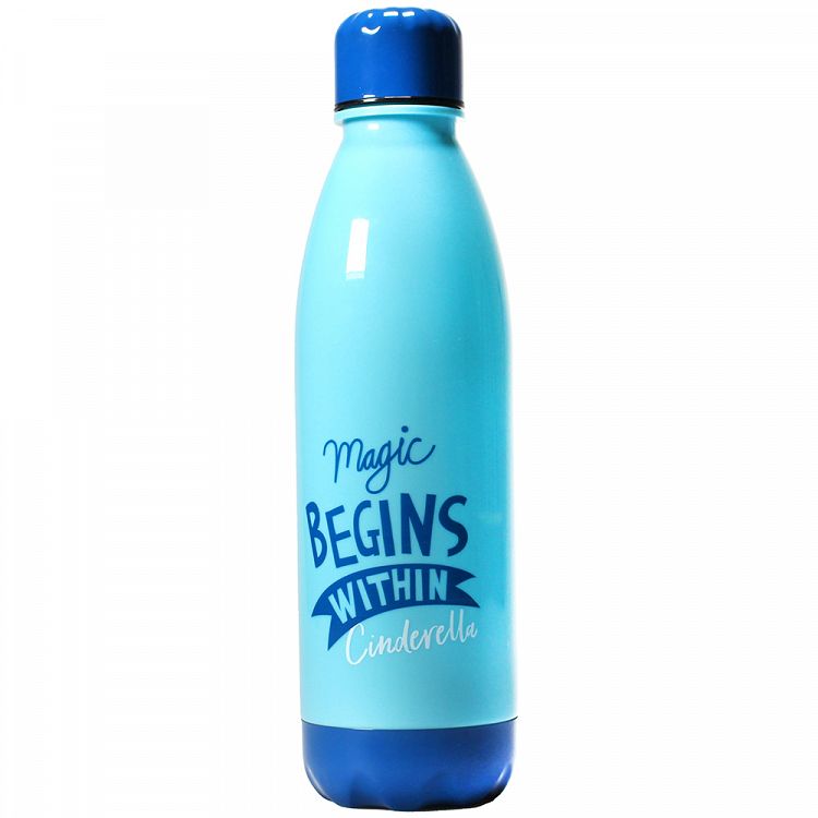 Plastic Water Bottle BPA Free 680ml DISNEY Cinderella