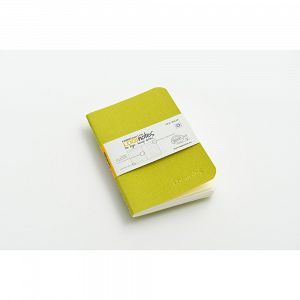 Loginotes, Fαbric Line, 9Χ14, green