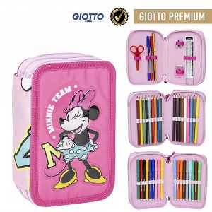 Triple Rectangular Pencil Case DISNEY Minnie Mouse
