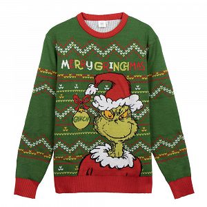 Christmas Knitted Sweater GRINCH