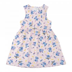 Παιδικό Αμάνικο Φόρεμα 100% Βαμβακερό DISNEY Stitch