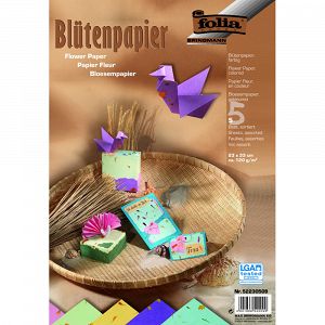 Motif Paper, 23x33cm, 120gr, 5sheets, Flowers