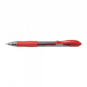 Στυλό Μπίλιας 0.7mm PILOT G-2 Κόκκινο, σε Κουτί 12τμχ