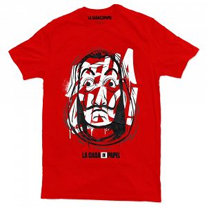 T-Shirt μέγεθος M LA CASA DE PAPEL Μάσκα