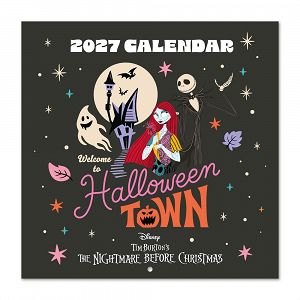 Ημερολόγιο Τοίχου 16 Μηνών 2027 30X30εκ DISNEY THE NIGHTMARE BEFORE CHRISTMAS