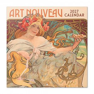 Ημερολόγιο Τοίχου 16 Μηνών 2027 30X30εκ ART NOUVEAU