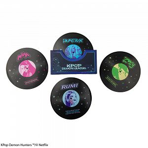 Set of 4 Coasters K-POP DEMON HUNTERS Soundtrack