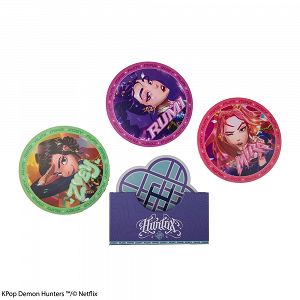 Set of 4 Coasters K-POP DEMON HUNTERS HUNTR/X