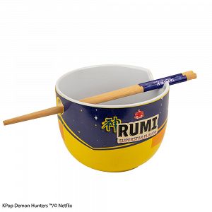 Ramen Bowl with Chopsticks K-POP DEMON HUNTERS Rumi Superstar Flavor Noodles