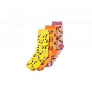 Socks 3pcs 43/46 POKEMON (Anime Collection)