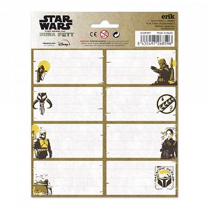 Sticky Labels 8x2 STAR WARS THE BOOK OF BOBA FETT