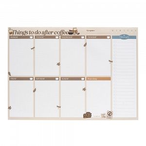 Weekly Planner Notepad with 54s A4/21Χ29cm KOKONOTE GILMORE GIRLS