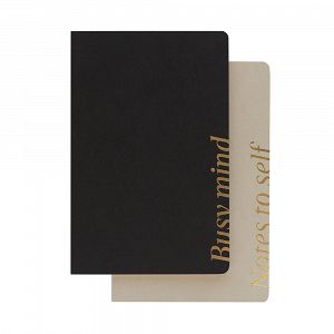 Pack of 2 Notebooks Α5 KOKONOTE BASIC STUDIO Neutral Shades