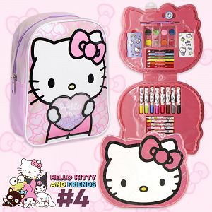 Set with Backpack + Painting Supplies HELLO KITTY #4