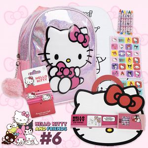 Set with Backpack + Painting + Umbrella HELLO KITTY #6