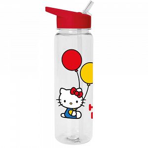 Plastic Bottle with Strap 500ml HELLO KITTY Balloons