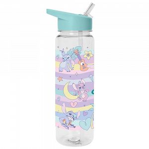 Plastic Bottle with Strap 500ml DISNEY LILO & STITCH Planetary