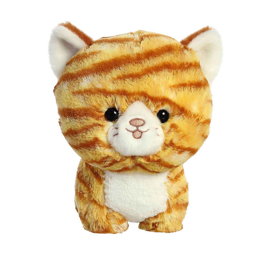 TEDDY PETS Orange Tabby Cat Λούτρινη Γατούλα 18εκ