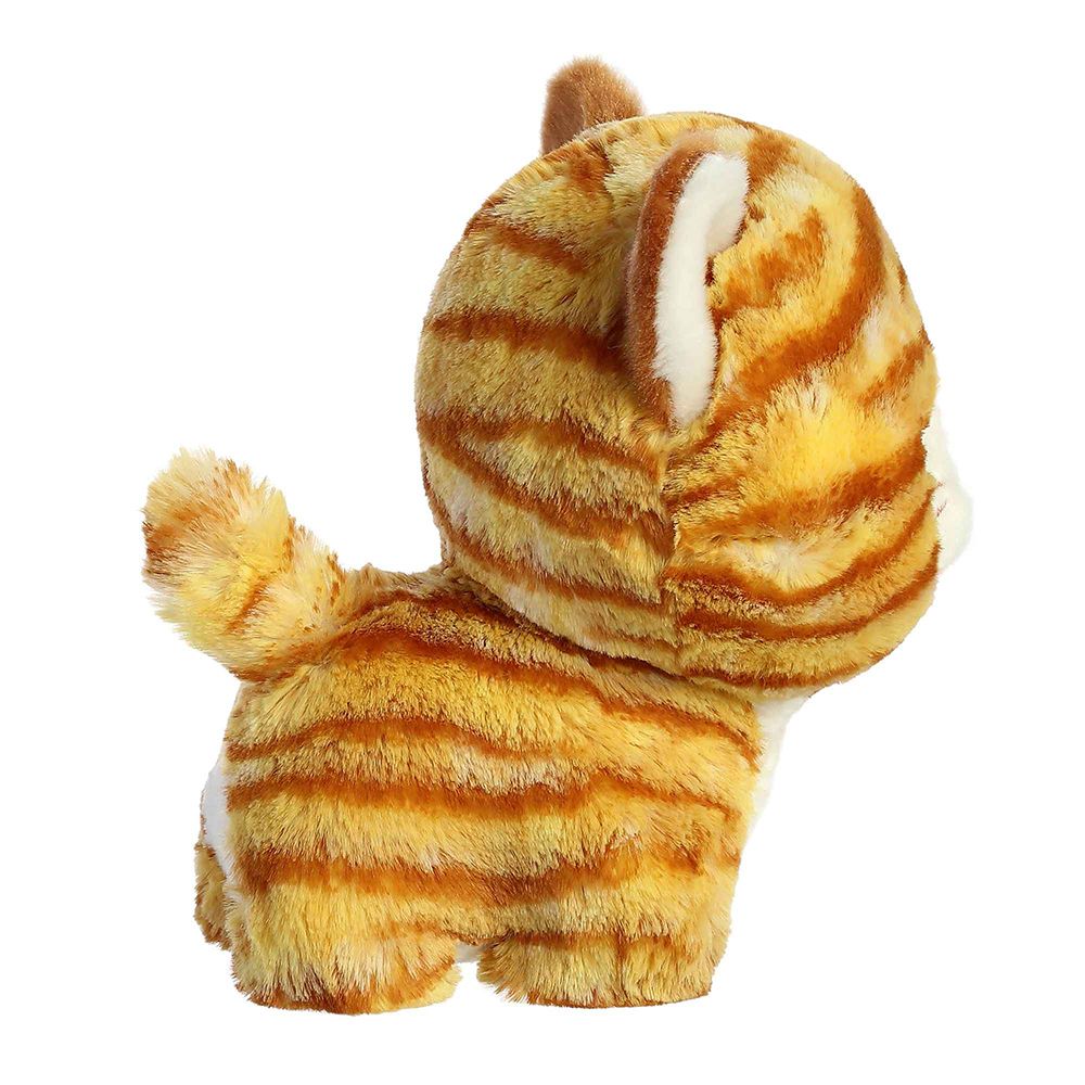 TEDDY PETS Orange Tabby Cat Λούτρινη Γατούλα 18εκ