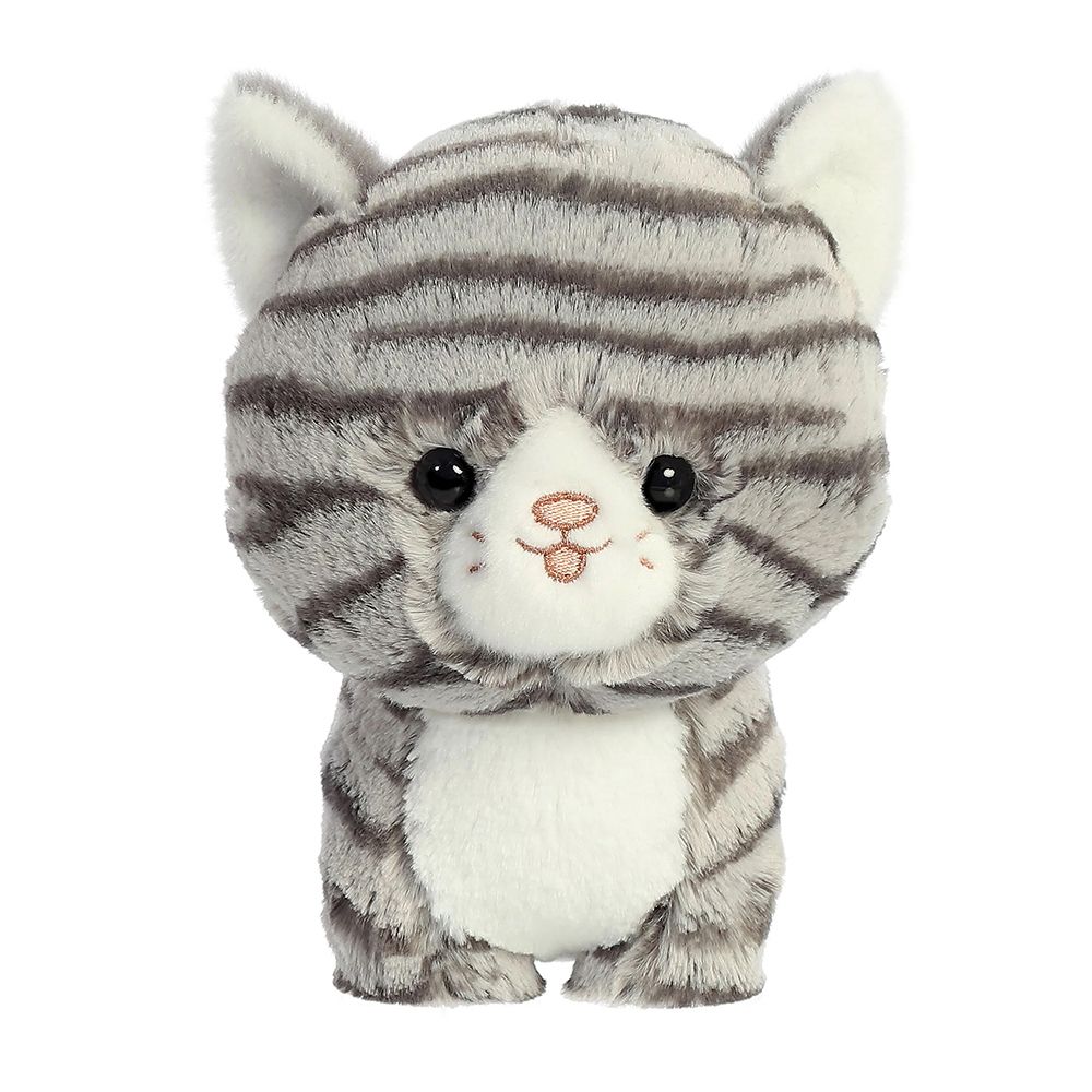 TEDDY PETS Grey Tabby Cat Λούτρινη Γατούλα 18εκ