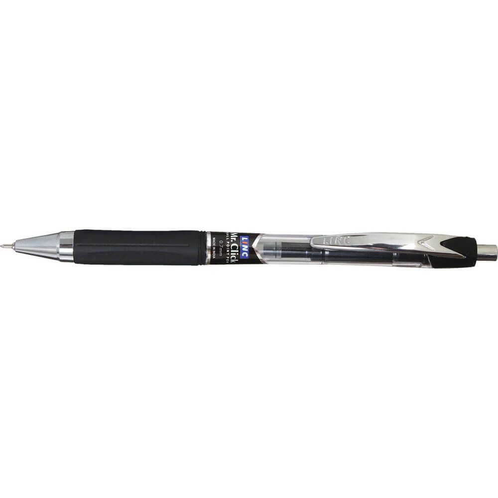 Ball pen LINC Mr.Click/black, κουτί 12τμx.