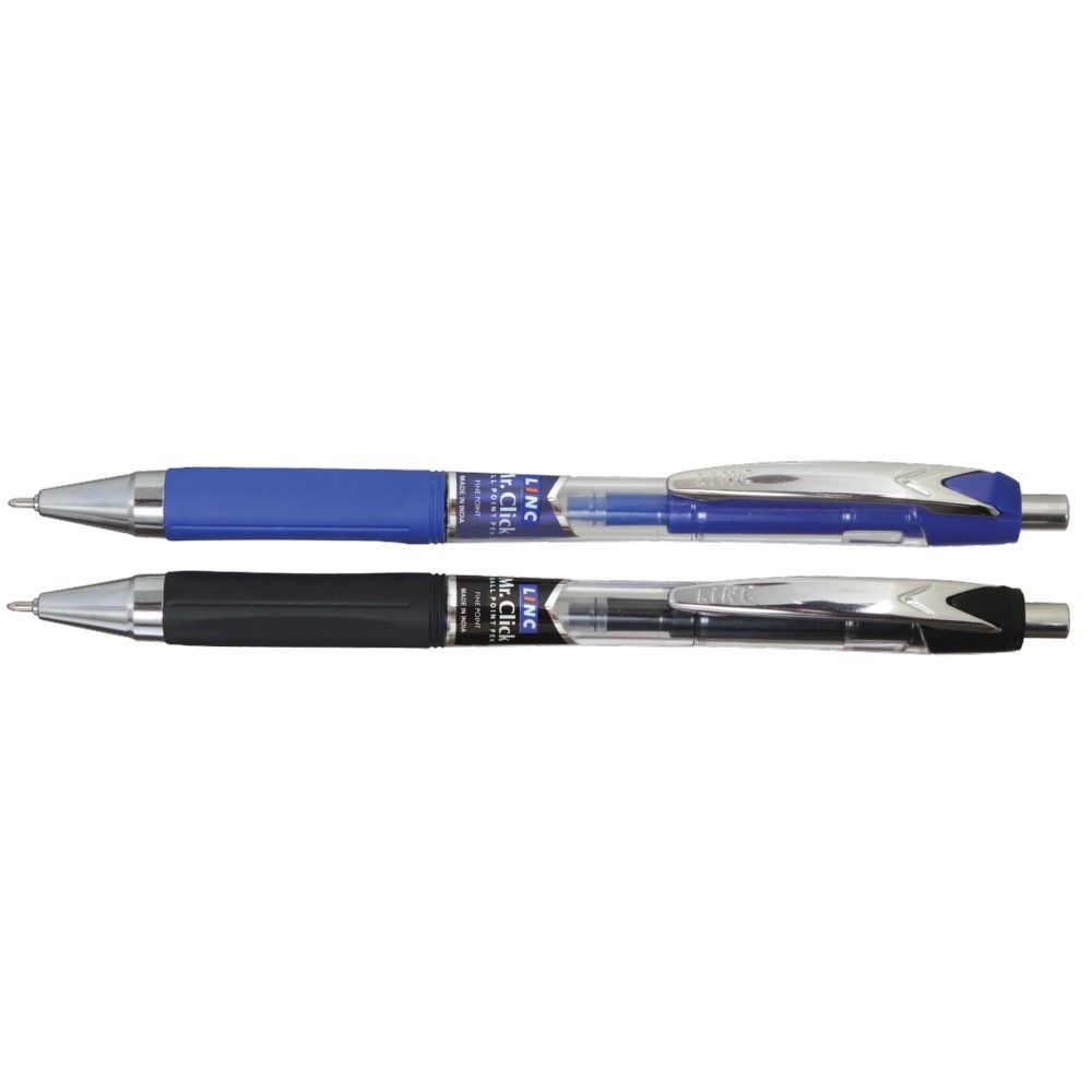 Ball pen LINC Mr.Click/black, κουτί 12τμx.