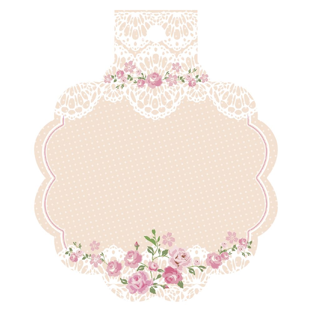 Design Papers With Hole MINICUTTIES Roses
