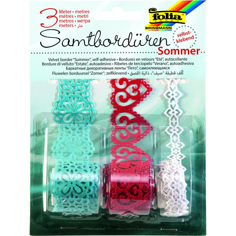 Borders made from Velvet 3 Designs - Summer