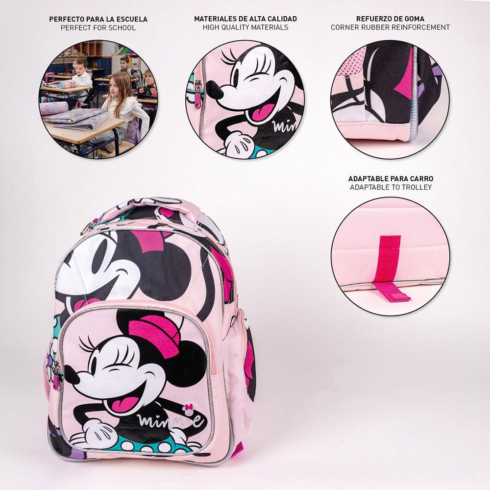 School Backpack 42cm DISNEY Minnie Mouse