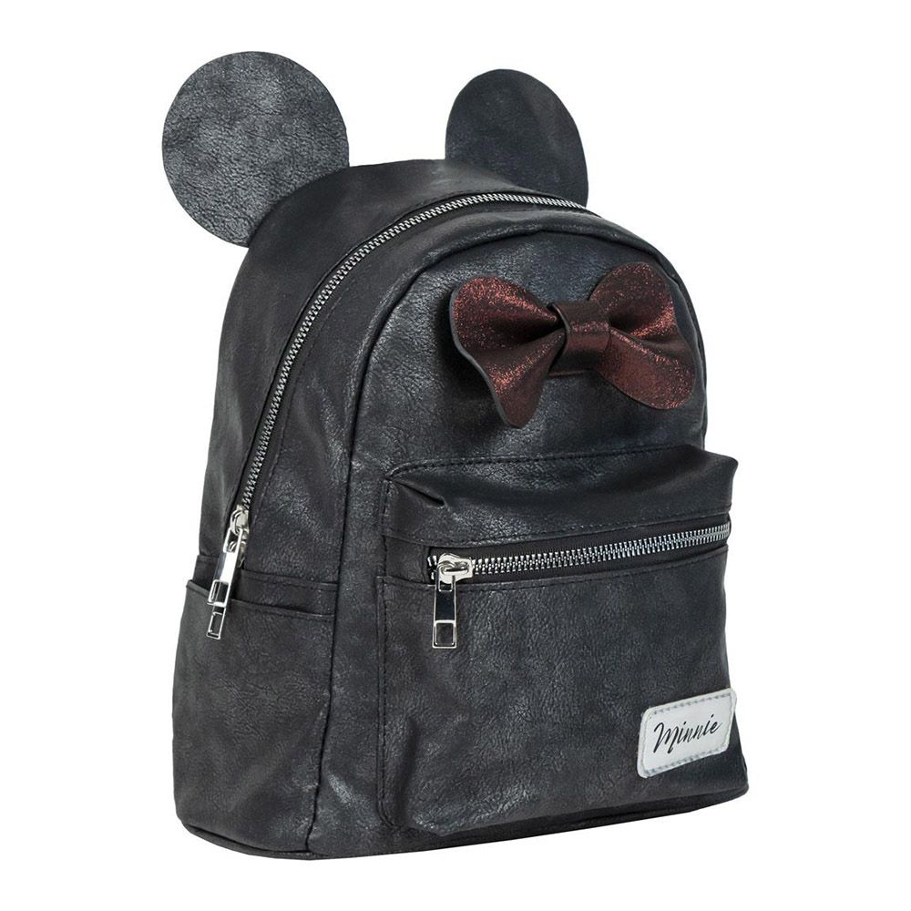 Μεσαία Τσάντα Πλάτης 28εκ από Δερματίνη DISNEY Minnie Mouse
