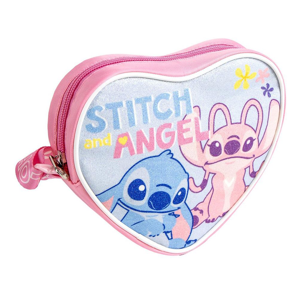 Τσαντάκι Ώμου 14εκ DISNEY Lilo and Stitch Καρδιά