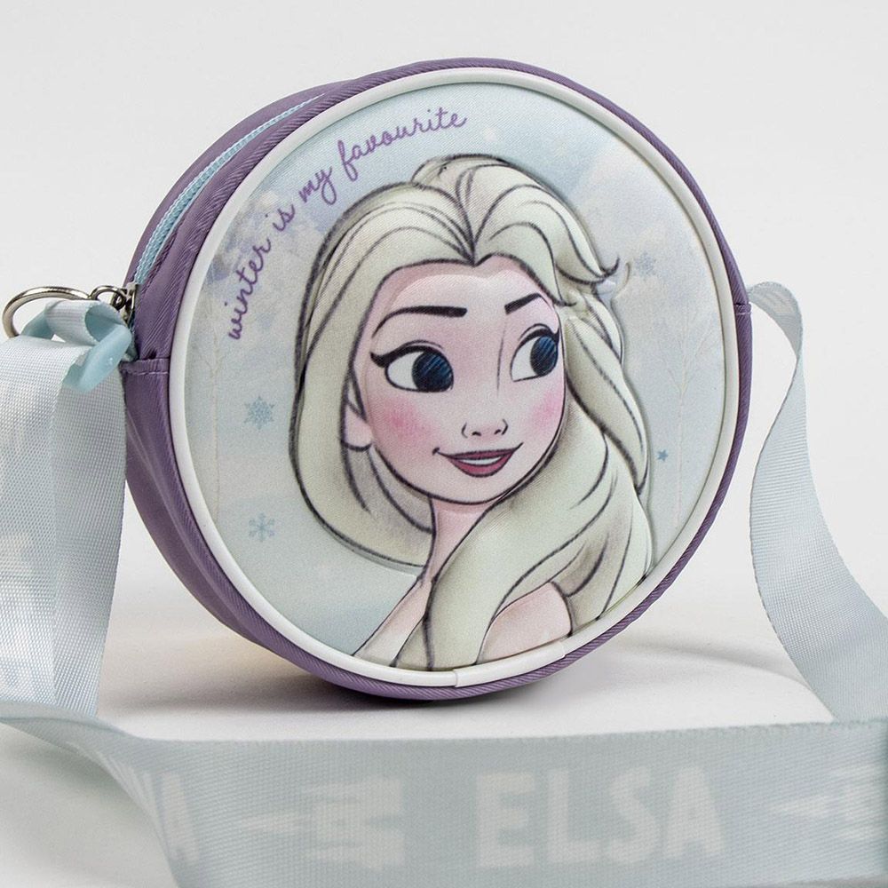 Τσαντάκι Ώμου 13εκ Στρογγυλό DISNEY Ψυχρά & Ανάποδα Fantasia