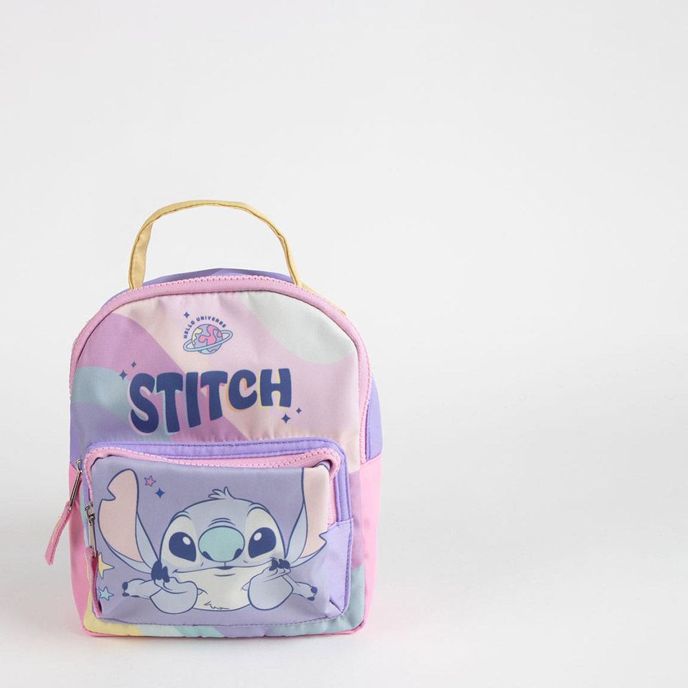 Τσάντα Πλάτης 23εκ με Τσέπη DISNEY Lilo and Stitch Free Time