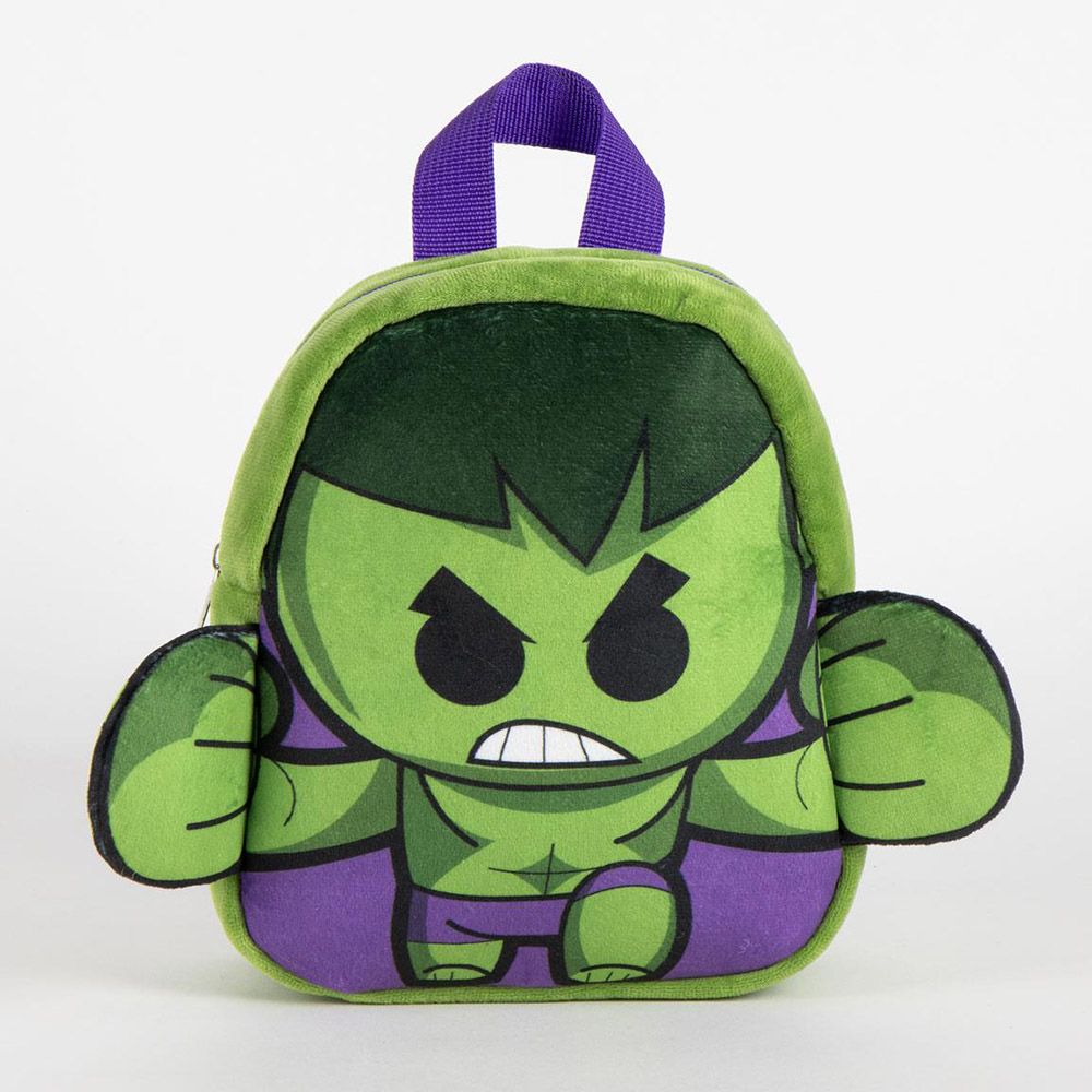 Plush Kindergarten Backpack 22cm MARVEL Avengers Hulk