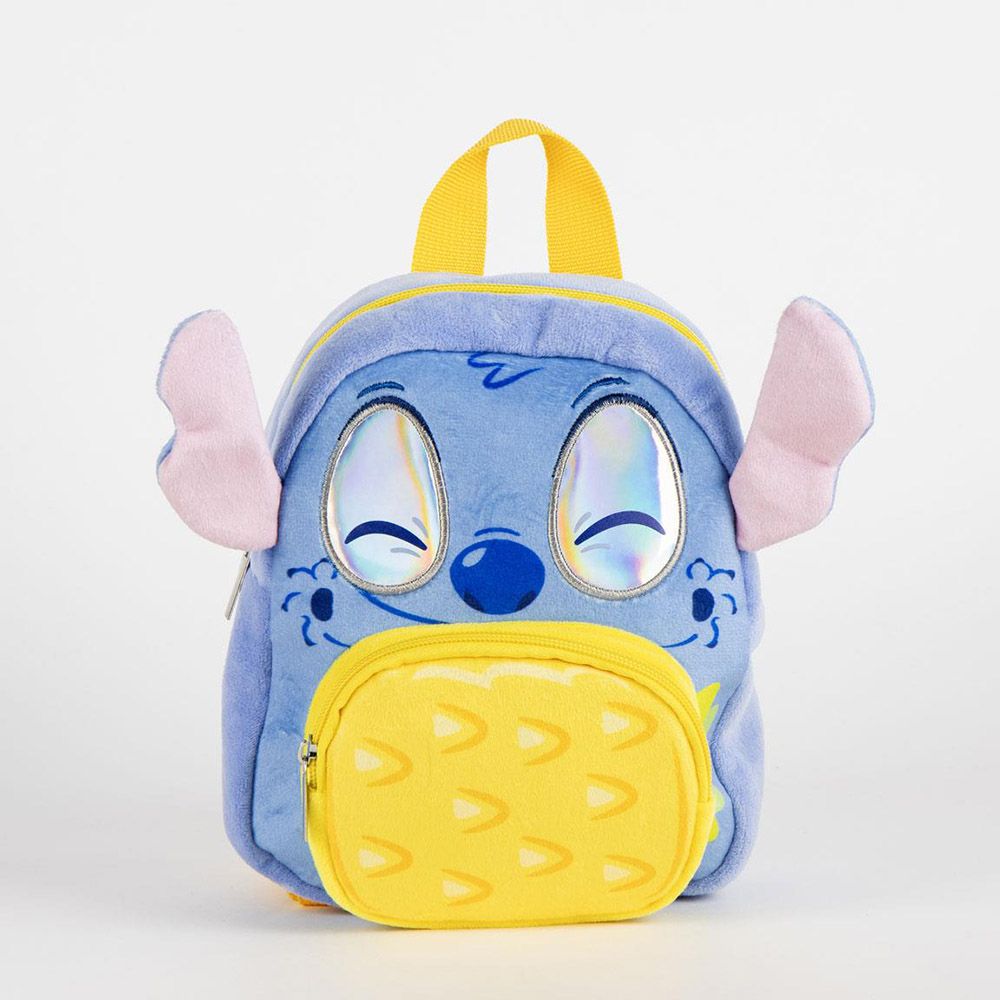 Premium Απαλή Τσάντα Πλάτης 22εκ Παιδικού Σταθμού DISNEY Λίλο & Στιτς
