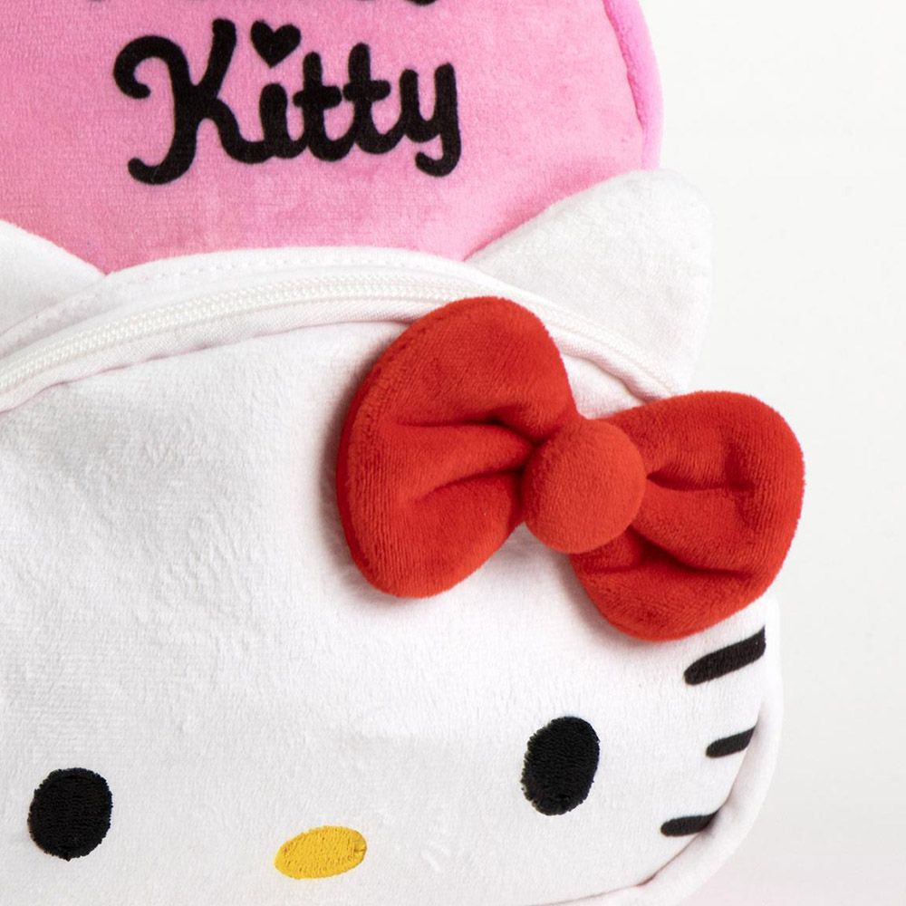 Premium Απαλή Τσάντα Πλάτης 22εκ Παιδικού Σταθμού HELLO KITTY