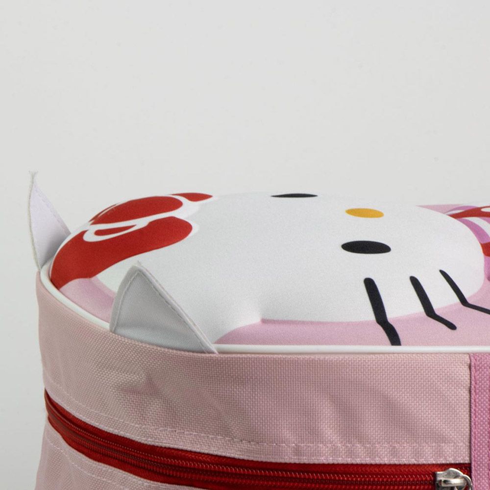 Απαλή 3D Τσάντα Πλάτης 28εκ Νηπιαγωγείου HELLO KITTY