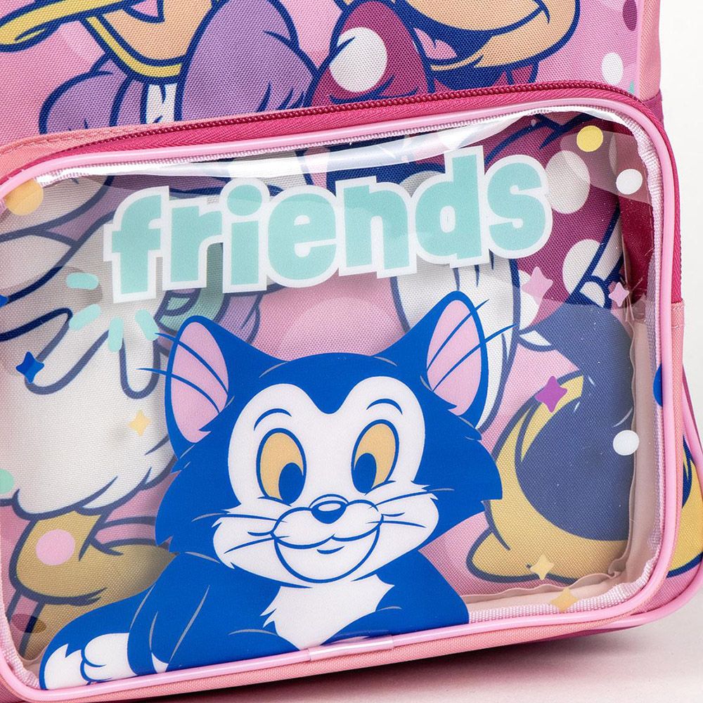 Παιδική Τσάντα Πλάτης 30εκ με Διάφανη Τσέπη Friends DISNEY Minnie Mouse