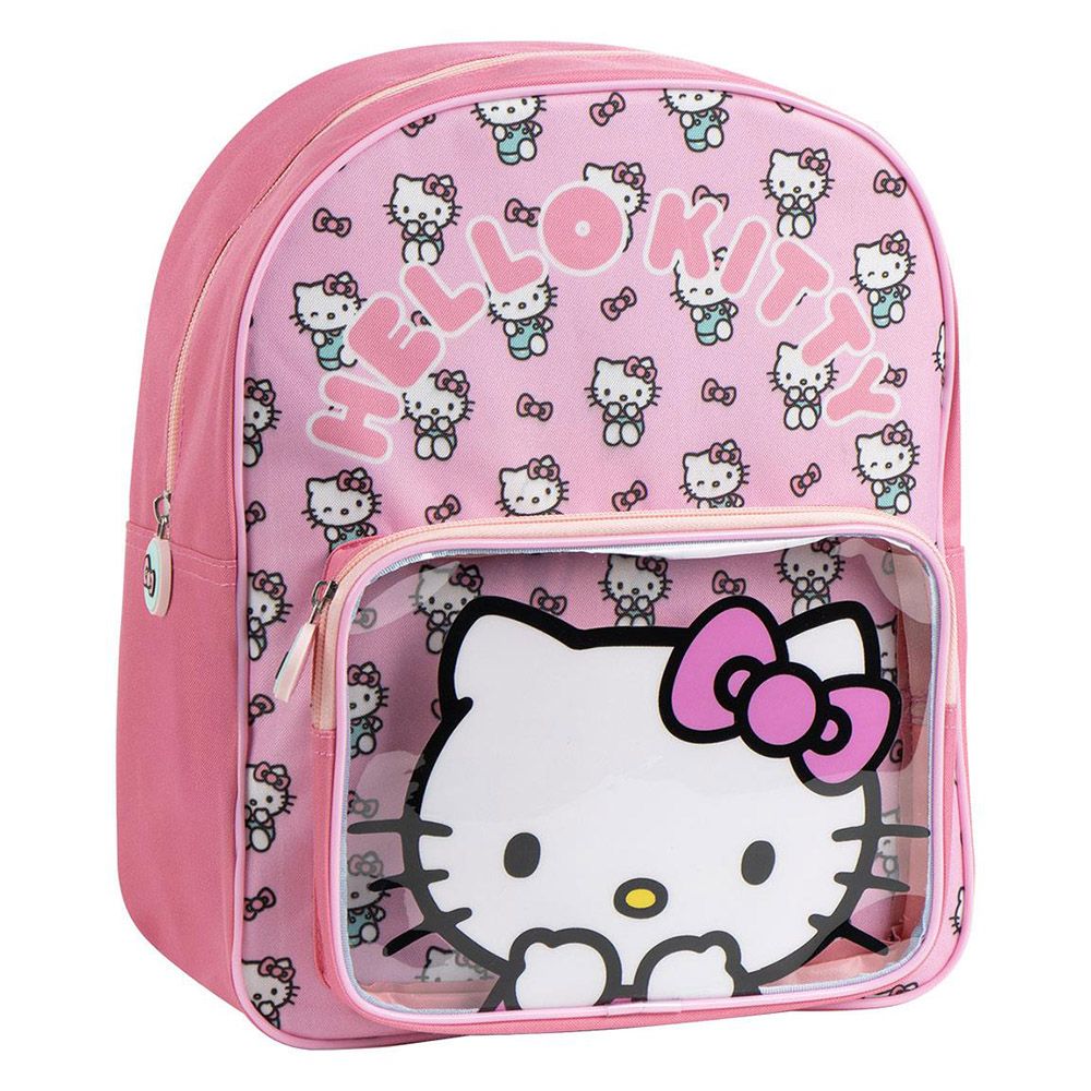 Childrens Backpack 30cm with Pocket HELLO KITTY