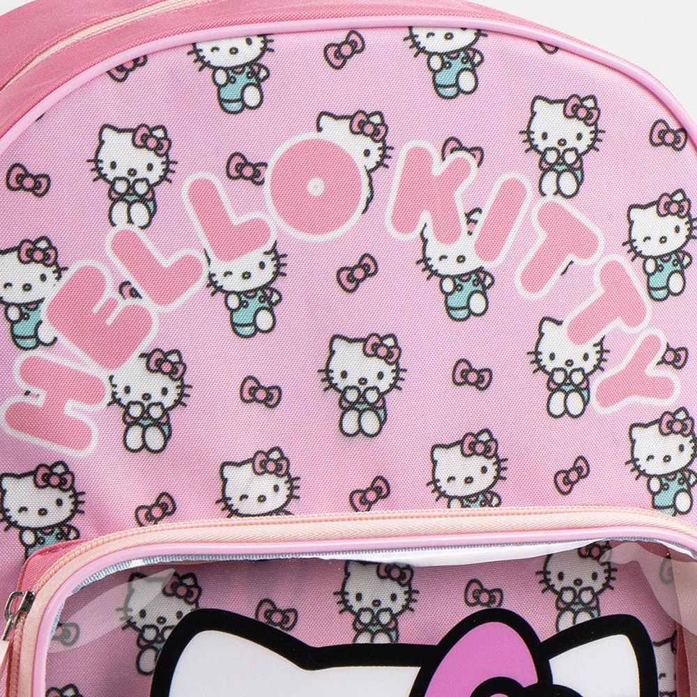 Childrens Backpack 30cm with Pocket HELLO KITTY