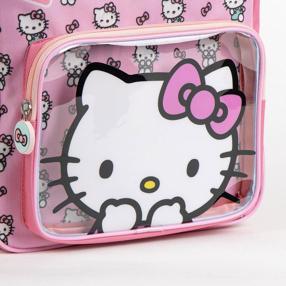 Childrens Backpack 30cm with Pocket HELLO KITTY