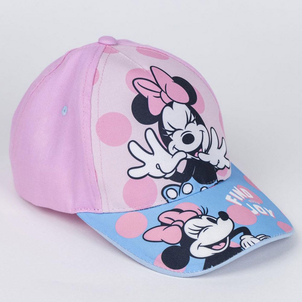 Παιδικό Καπέλο 53εκ [4-8χρ] DISNEY Minnie Mouse με Ροζ Γείσο