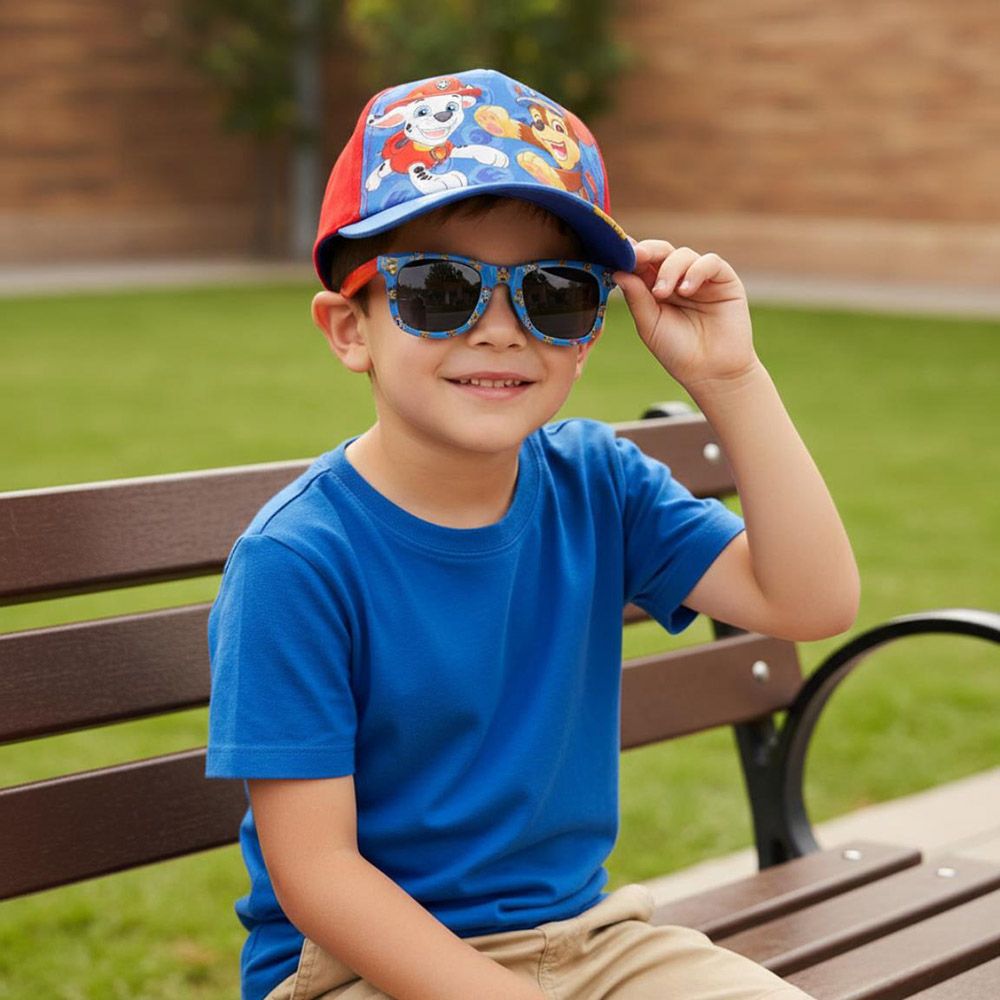 Set Kids Adjustable Baseball Cap 53cm & Sunglasses PAW PATROL