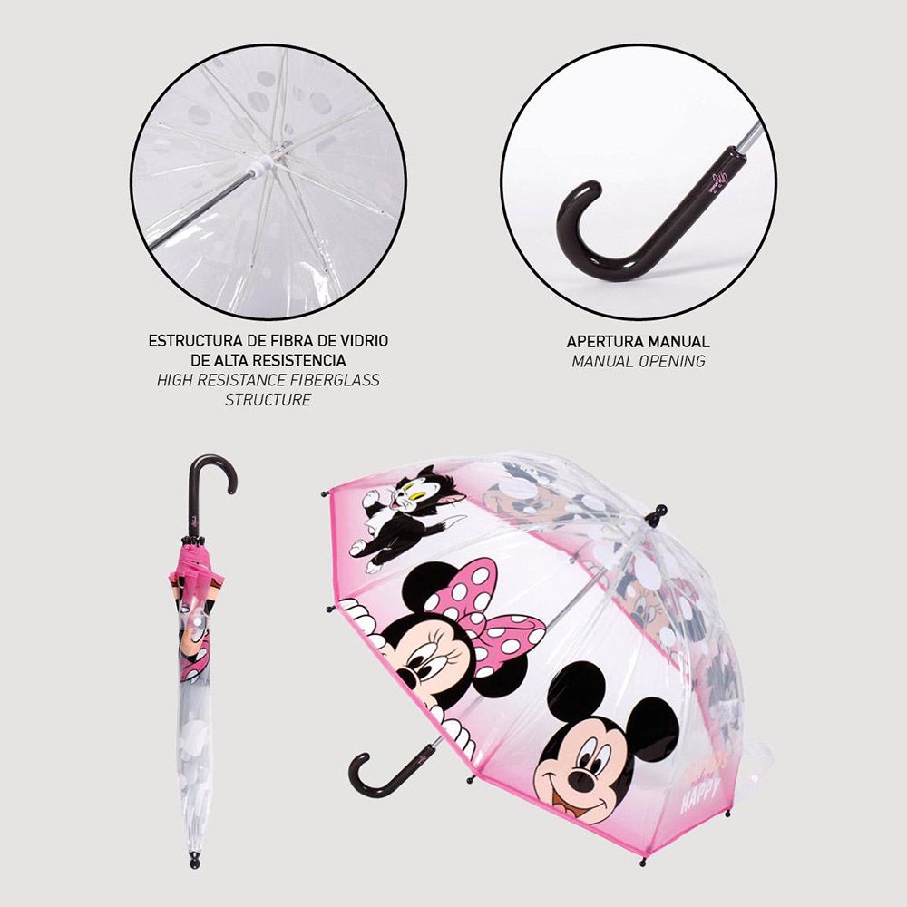 Umbrella Bubble 45cm Φ71cm DISNEY Minnie Mouse