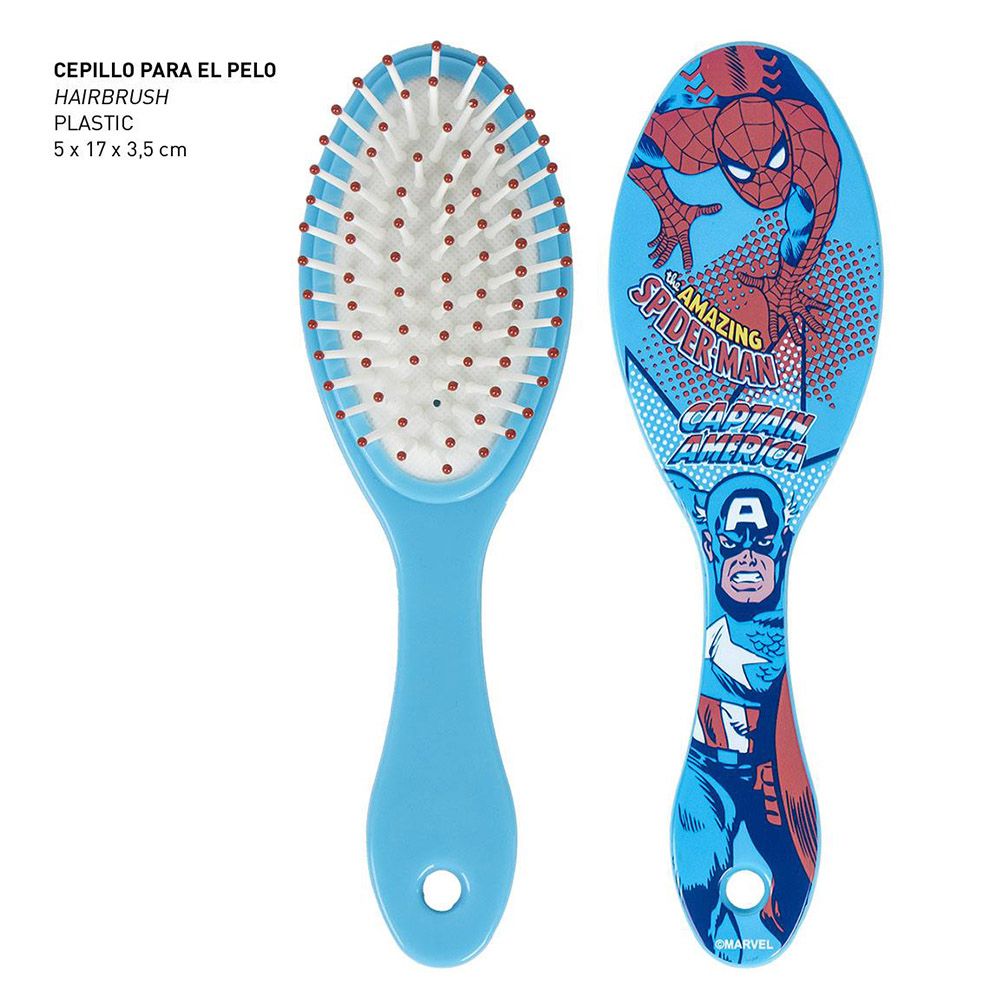 Transparent PVC Toiletry Bag with Hair-brush, Towel and Cup MARVEL AVENGERS
