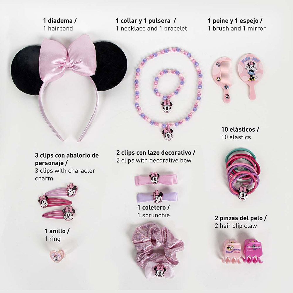 24 pieces Beauty Set DISNEY Minnie Mouse