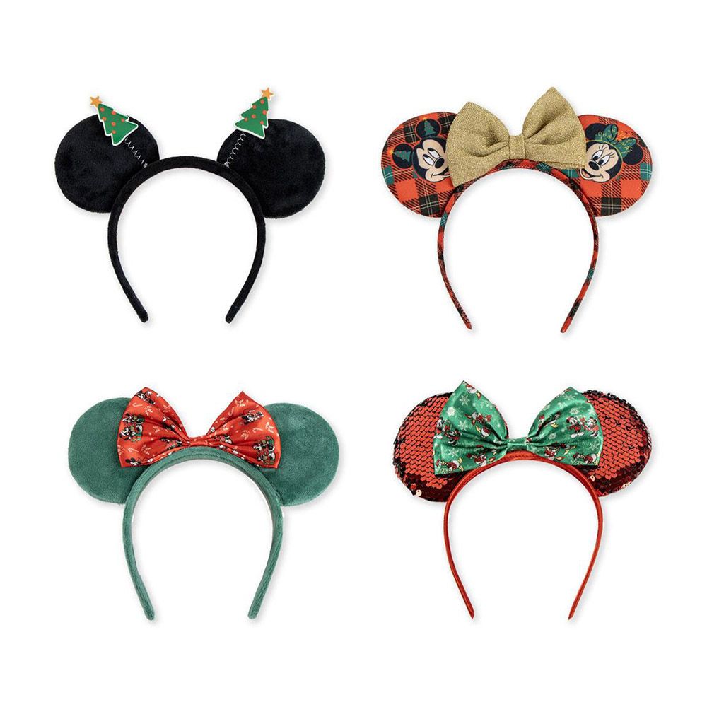 24-pieces Display with Hairbands in 4 Designs DISNEY Minnie Mouse