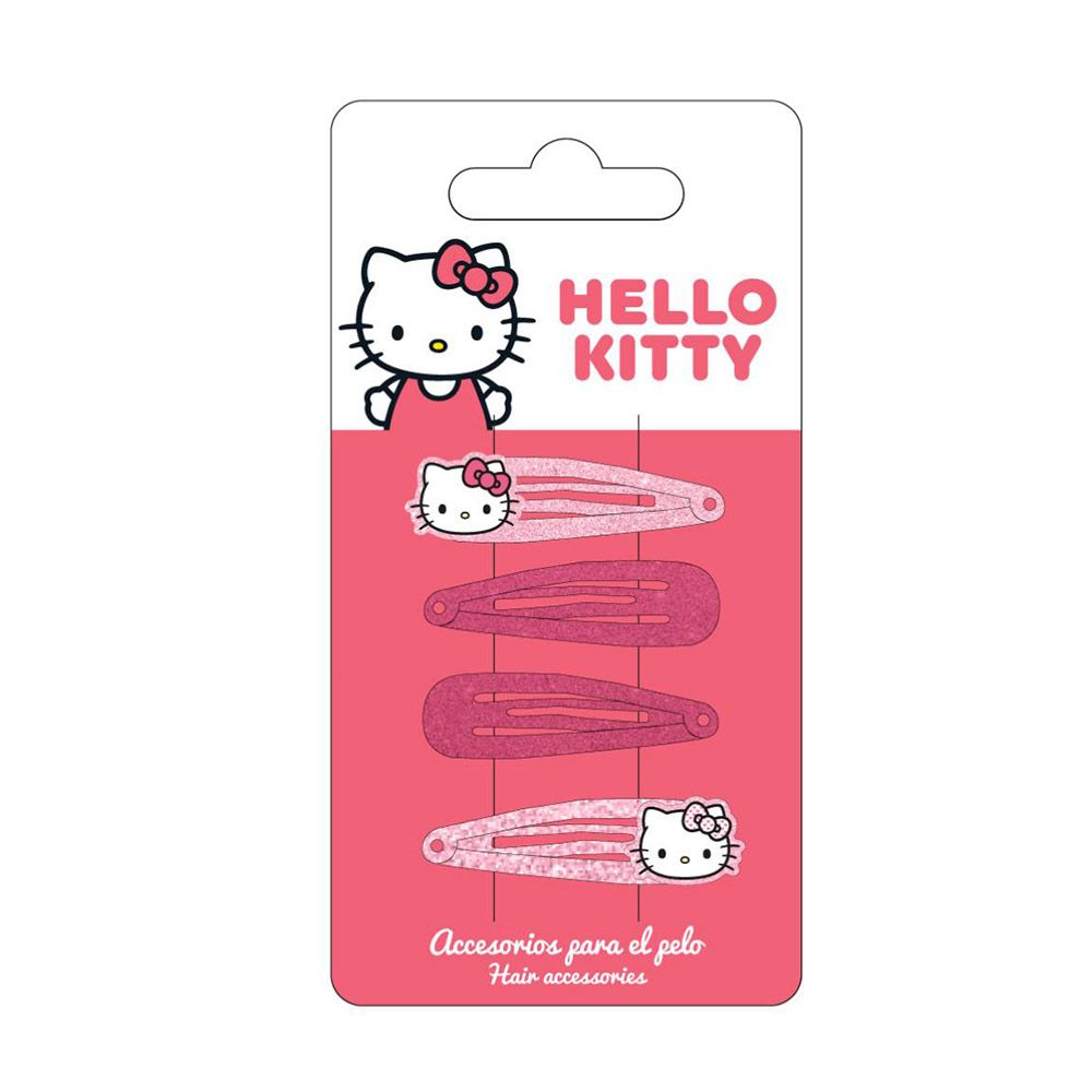 Hair Accessories 4pcs Hair Clips HELLO KITTY