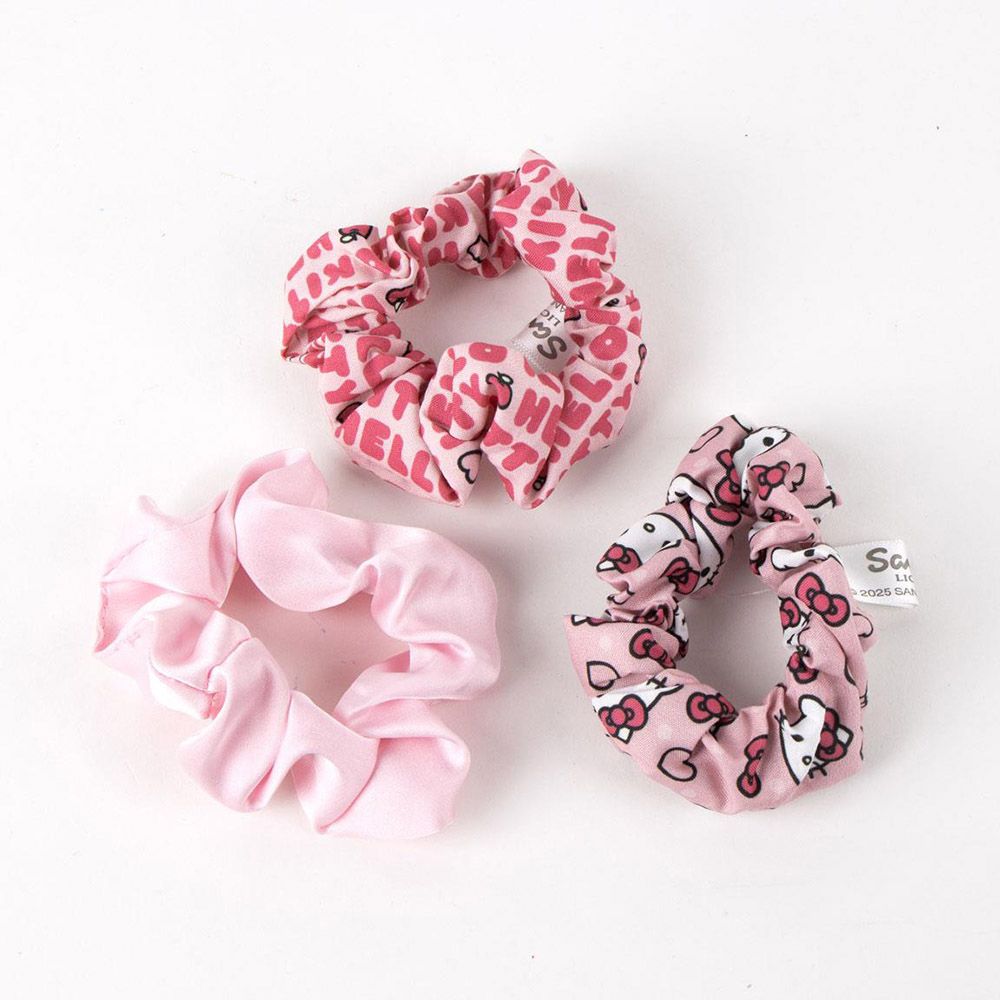 Hair Accessories Scrunchies 3pcs HELLO KITTY