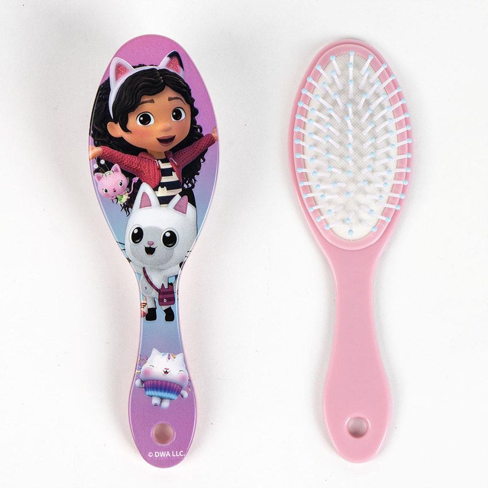 Transparent PVC Toiletry Bag with Hair-brush & Towel GABBY´S DOLLHOUSE